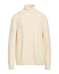ケイウェイ メンズ アウター ニット・セータートルネック KWAY Ivory アイボリー