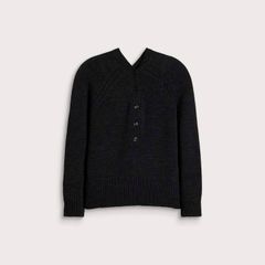 アワーレガシー レディース アウター ニット・セーター Our Legacy Country Henley Jumper Charcoal Dry Merino Wool チャコール