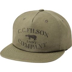 フィルソン メンズ アクセサリー 帽子 キャップ グラフィック Filson Stencil Graphic Trucker Cap Olive オリーブ