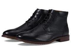 フローシャイム メンズ シューズ ブーツ・レインブーツ ウィングチップ レース Florsheim Rucci Wingtip Lace Boots Black ブラック