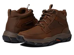 スケッチャーズ メンズ シューズ スニーカー リラックスフィット Skechers Relaxed Fit Respected Boswell Dark Brown ブラウン