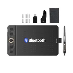 GAOMON ペンタブ 筆圧検知16384レベル 有線・無線両対応 スマホに接続可能 板タブ 8×5インチ WH851 〈2年保証〉 | Bluetooth接続対応 |傾き検知対応 | 拡大縮小に便利なホイール付き | Windows mac 551ecf1d