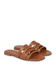 ジャンヴィト ロッシ レディース シューズ サンダル Gianvito Rossi Womens Nora Flat Sandals Brown Calf ブラウン