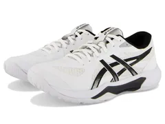アシックス メンズ シューズ スニーカー Asics GelTactic 13 WhiteBlack ホワイト