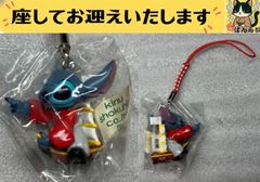 b❌ディズニー❌ スティッチ 坂本龍馬 フィギュアストラップ