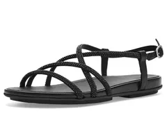 フィットフロップ レディース シューズ サンダル Fitflop Gracie Crystal Strappy BackStrap Sandals All Black ブラック