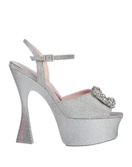 ロジェ・ヴィヴィエ レディース シューズ サンダル ROGER VIVIER サンダル Silver シルバー
