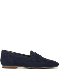 バイオニック レディース シューズ パンプス プリント ローファー Vionic Sadie Tonal Snake Print Nubuck Penny Loafers Navy Blazer ネイ