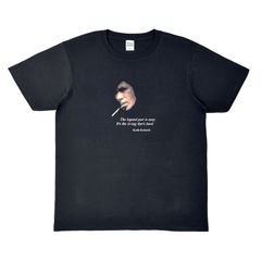 オリジナル Tシャツ Keith Richards キースリチャーズ The Rolling Stones ローリングストーンズ ギター ギタリスト 煙草 名言 メッセージ 黒 ブラック XS(SS) S M L XL(LL) メンズ レディース ユニセックス