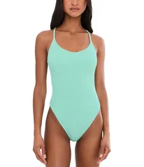 ウミーユアムーム レディース 水着 上下セット Show Me Your Mumu PositanonePiece Jelly Mint Scrunch ミント