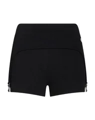 ジャンポール ゴルチエ レディース ボトムス ハーフパンツ・ショーツ ショートパンツバミューダパンツ JEAN PAUL GAULTIER Black ブラック