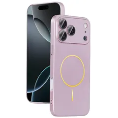 【新品】 YUZOR 「極薄」 iPhone 17 ケース 超薄型 Magsafe対応 いphone17 ケース レンズを完全に覆う一体型設計 ストラップホール付き アイフォン アイホン (iPhone17 ピンク) CB-xiao-17-fen