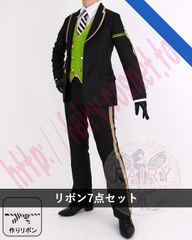 ツイステ　ディアソムニア寮　男子冬制服　コスプレ衣装【リボン7点セット（男性サイズ）】発送まで90日以内