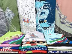 平和屋着物◎六通柄袋帯 吉祥菊花文 金銀糸 正絹 逸品 DAAZ5952ea