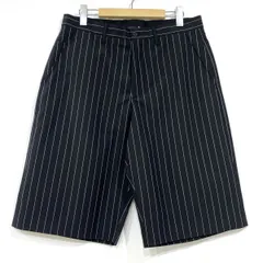 Supreme シュプリーム Pinstripe Wool Trouser Short ピンストライプ ウールトラウザーショーツ ハーフパンツ サイズ：32 ※中古
