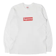 Supreme シュプリーム Tシャツ ホワイト 白 S 20AW BOXロゴ ロングスリーブTシャツ Box Logo L/S Tee USA製 トップス カットソー 長袖【メンズ】【中古】