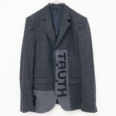 HERMES エルメス テーラードジャケット グレー ウール イタリア製