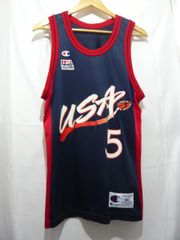 【90sUSA製】Champion グラント・ヒル ドリームチーム ユニフォーム champion チャンピオン ユニフォーム DREAM TEAM USA製 グラントヒル