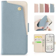 【新品】 CASSYOOK for らくらくホン f42a ケース 手帳型 らくらくホン f01l ケース 手帳型 財布型 カバー カードポケット付き f42aらくらくホン手帳型スマホケース 全面保護 f01l ケース カード収納 横置きスタンド機能 高級PU