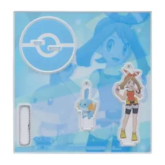 【新品】 ポケモンセンターオリジナル アクリルスタンドキーホルダー TRAINERS Salon!! ハルカ