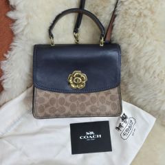 COACH 코치 레이디스 파커 매디슨 크로스백 토트 백