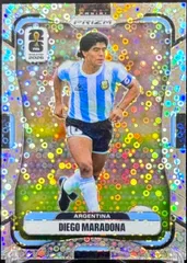 【9/8まで出品】Diego Maradona ディエゴ・マラドーナ Panini Prizm FIFA World Cup 2026 Disco Silver Argentina #21
