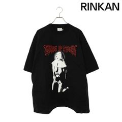 ヴェトモン 25AW UCF76MT501B BLACK CofIconicNunMetalizedTシャツ メンズ M