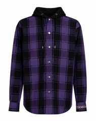 マスターマインド メンズ トップス シャツ MASTERMIND WORLD Purple パープル