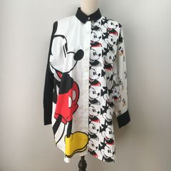 Disney　ディズニー　MICKEY　シャツ　USED　13121