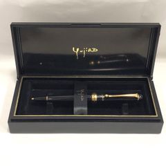 ★パイロット カスタム74 石原裕次郎記念館 ボールペン ブラックｘゴールド色 文房具 インク無し 現状品★008737