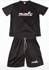 PRIDE FIGHTING CHAMPIONSHIP  Tシャツ&ショーツ セットアップ JP(日本)Lサイズ 黒 ブラック RIZIN UFC PFL ONE 総合格闘技 MMA キックボクシング 桜庭和志 五味隆典 青木真也 ミルコ ヒョードル シウバ