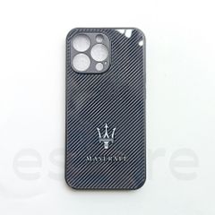 iPhone13Pro 케이스 마세라티 스마트 폰 케이스 아이폰 케이스 iPhone13Pro 유리 케이스 하드 케이스 카본 무늬