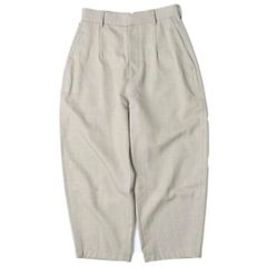 seya. CHISINAU TROUSERS ウールギャバジン ワイドパンツ 新品 seya. セヤ 22AW 日本製 CHISINAU TROUSERS BOUNCY GABARDINE