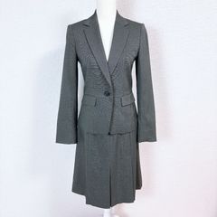 美品】 NARACAMICIE パフスリリボンタイブラウス 1 ブラック 無地 