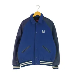 ユーズドフルギ USED古着 Dilly メルトンウール 袖レザー スタジャン メンズ import：M
