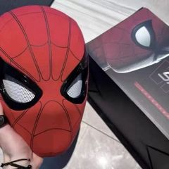 스파이더맨 마스크 코스튬 어린이용 어른용 코스프레 할로윈 가장 코스튬 무대장 크리스마스 학원제 선물 화제 할로윈 파티 변장 Spider-Man Mask! 가동식 눈