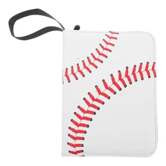 【新品】 BCOATH 野球カードアルバム 4ポケット トレーディングカードバインダー Puカバー スポーツカード収納 野球カードコレクション用 コンパクトサイズ 1
