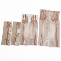 天然木製フォーク 大中小 各2本 計6本セット ナチュラル 新品 カトラリー