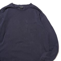 00's オールドネイビー コットン リンガー Tシャツ 半袖 (XL) 紺×灰