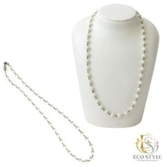 タヒチ真珠（黒蝶真珠）サークルバロックパールネックレス(中古品B AOK