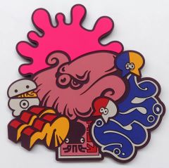 [Used] Coaster [Single Item] Octopus Rubber Coaster "SQUID or OCTO Splatoon" Nintendo TOKYO Goods