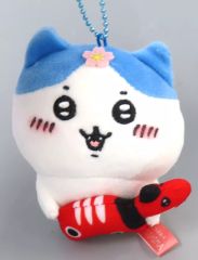 [중고]키링 하치와레(아카베코) 봉제인형 키체인 [치이카와 뭔가 작고 귀여운 녀석] 후쿠시마 한정