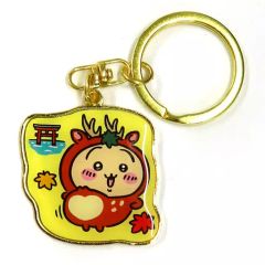 [중고]키링 토끼 다이컷키링 미야지마의 사슴 [치이카와 왠지 작고 귀여운 녀석] 히로시마 한정