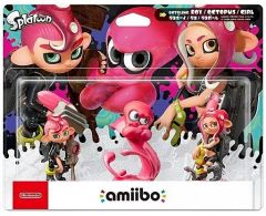 [중고] amiibo amiibo 트리플 세트 [문어 소녀 / 문어 / 문어 보이] (스플라툰 시리즈)