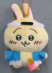 [중고]키링 토끼 봉제인형 키체인 신선조 [치이카와 왠지 작고 귀여운 녀석] 교토 한정