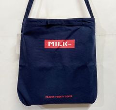 MILKFED. ミルクフェド 2WAY TOTE BAR キャンバス 2WAY トートバッグ
