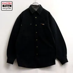 00s Carhartt ダック 裏地ネル 長袖シャツ メンズ 表記Sサイズ