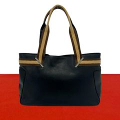 極 美品 GUCCI グッチ オールドグッチ ヴィンテージ バンブー カーフ