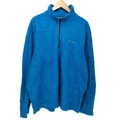 エディーバウアー Eddie Bauer 三角タグ ハーフジップフリースジャケット メンズ  XL
