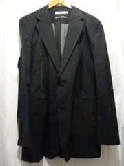 District UNITED ARROWS×phenix ディストリクト  フェニックス  防水ナイロン テーラードジャケット サイズ L 黒系 メンズ トップス